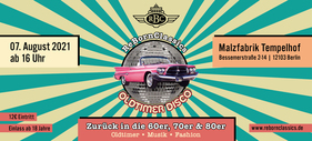 Logo der Veranstaltung «ReBornClassics Oldtimer-Disco» Logo der Veranstaltung «ReBornClassics Oldtimer-Disco»