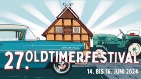 Logo der Veranstaltung «27. Oldtimerfestival - Ein Hoch auf die Oldtimerei!»