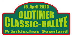 Logo der Veranstaltung «Oldtimer Classic Rallye Fränkisches Seenland»