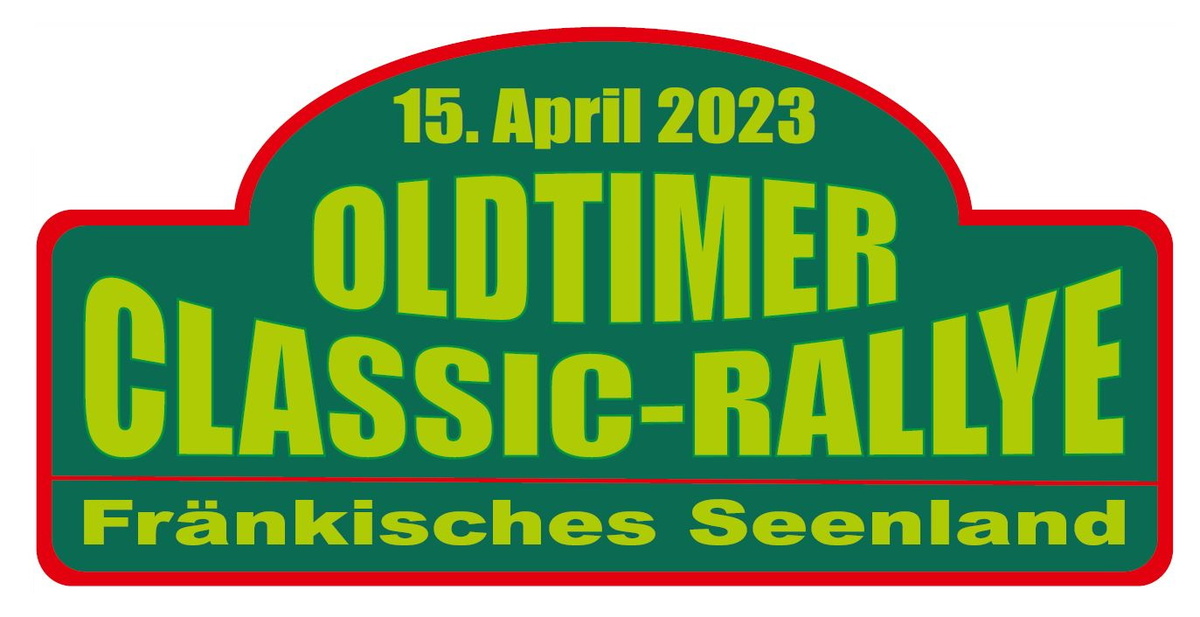 Logo der Veranstaltung «Oldtimer Classic Rallye Fränkisches Seenland»