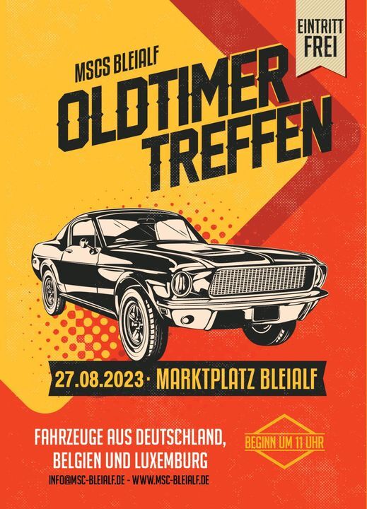 Logo der Veranstaltung «Oldtimertreffen In Bleialf»