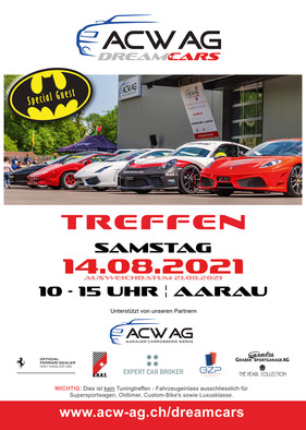 Logo der Veranstaltung «ACWAG DreamCars»