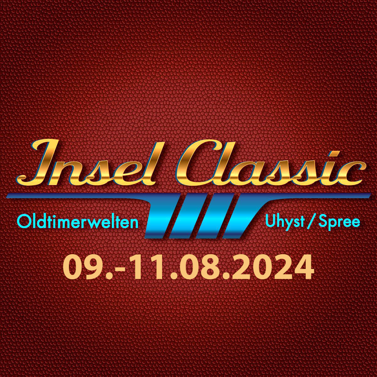 Logo der Veranstaltung «Insel Classic - Oldtimerwelten Uhyst/Spree»