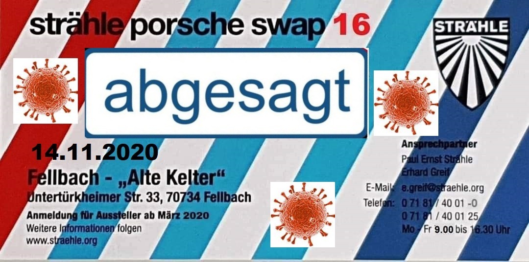 Logo der Veranstaltung «Strähle Porsche Swap 16 «Das Original»»