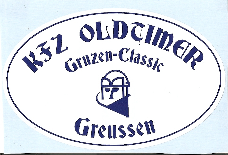 Logo der Veranstaltung «14. KFZ Oldtimer Treffen in Greussen»