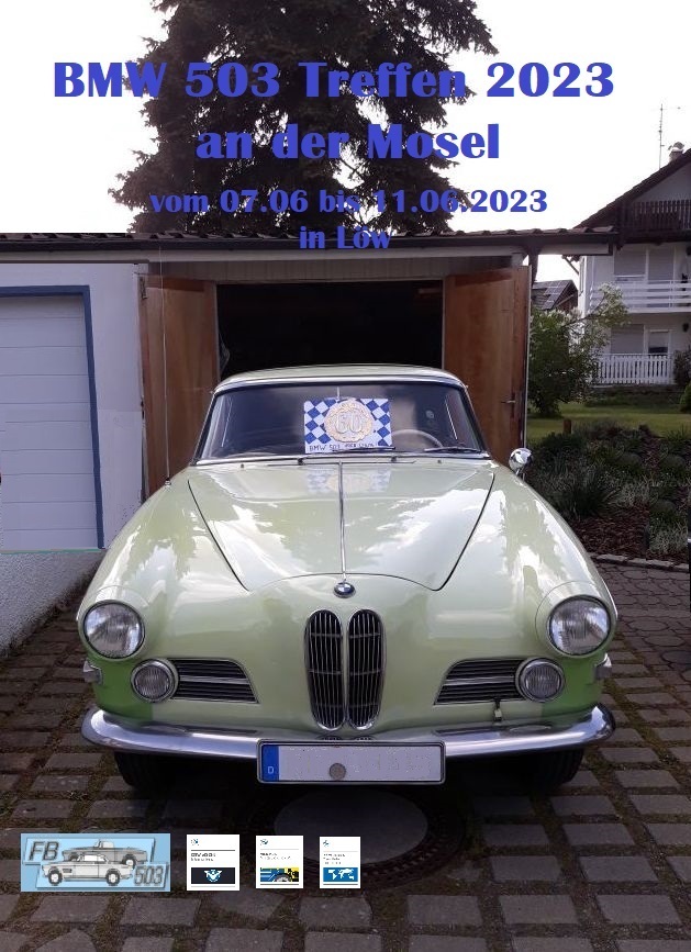 Logo der Veranstaltung «34. BMW 503 Treffen an der Mosel»