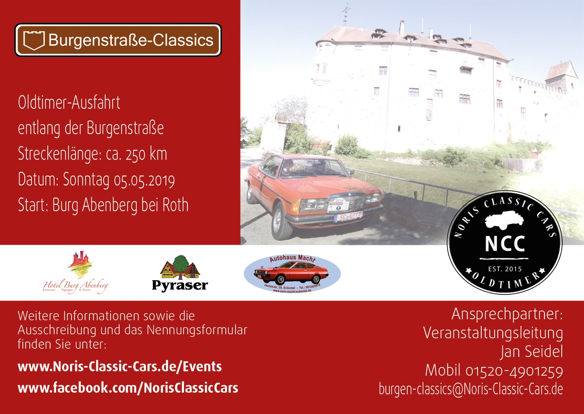 Logo der Veranstaltung «Burgenstraße-Classics»