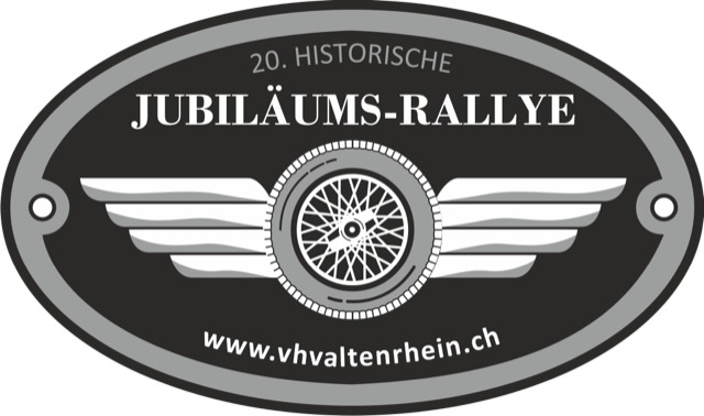 Logo der Veranstaltung «VHV Oldtimer - Jubiläumsrundfahrt»