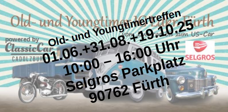 Logo der Veranstaltung «Old- und Youngtimer Treffen der IG Ldkr. Fürth»