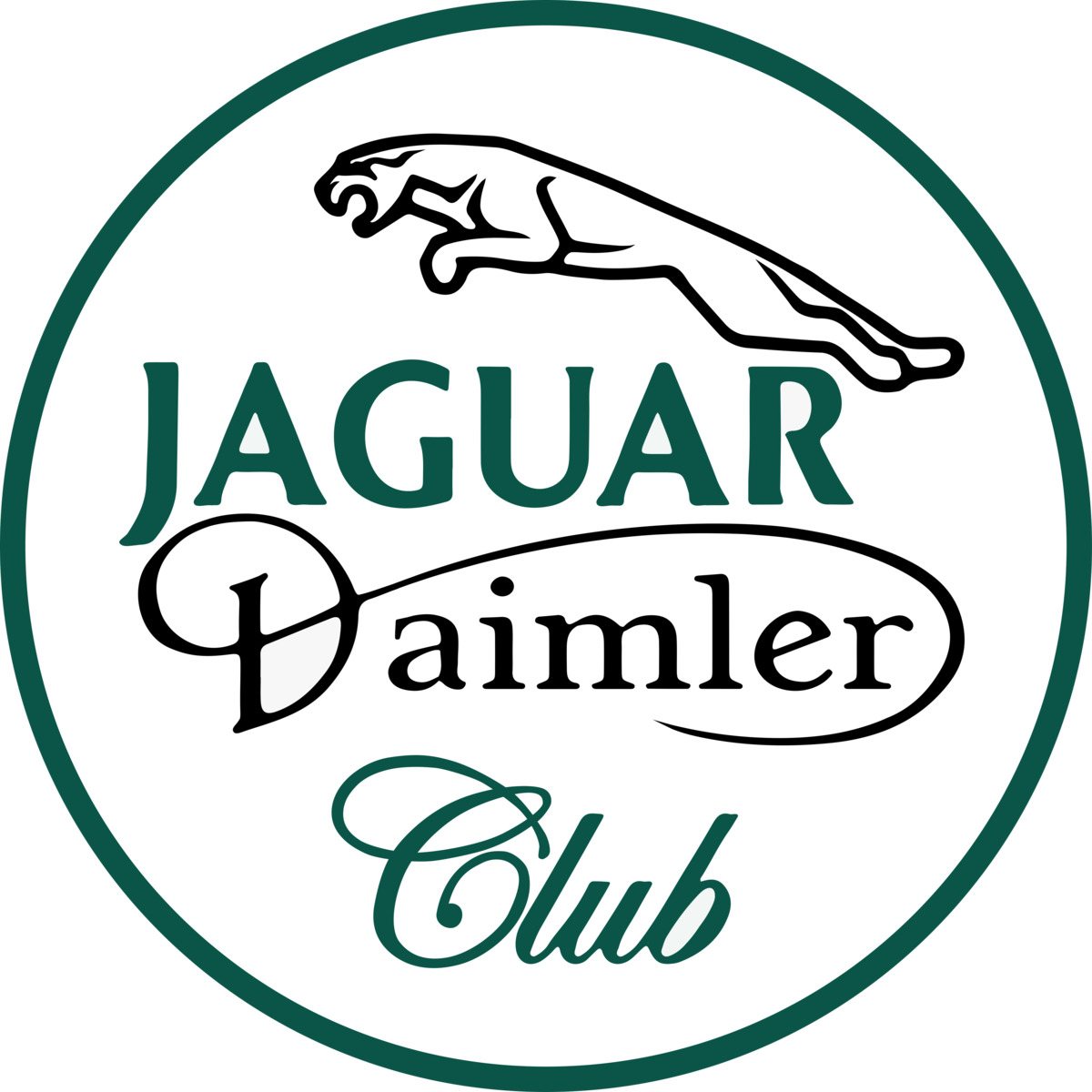 Logo der Veranstaltung «Clubabend des Jaguar Daimler Clubs»