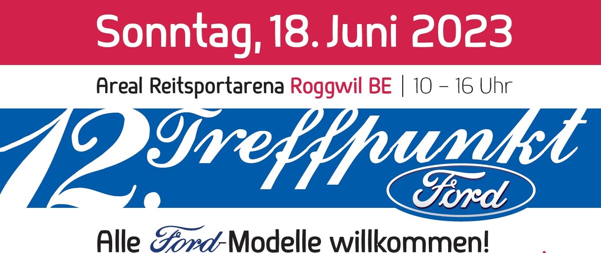 Logo der Veranstaltung «Treffpunkt Ford»
