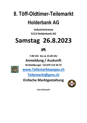 Logo der Veranstaltung «8.Töff-Oltdimer-Teilemarkt»