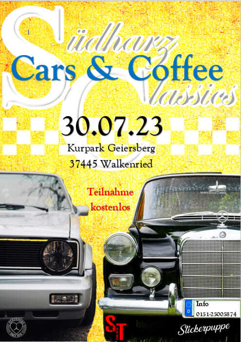 Logo der Veranstaltung «Südharz Classics Cars & Coffee»