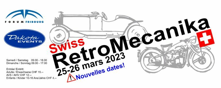 Logo der Veranstaltung «Swiss Retromecanika»