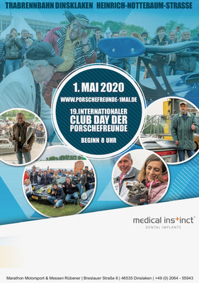 Logo der Veranstaltung «19. Int. Club Day der Porschefreunde»