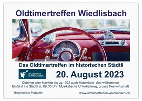 Logo der Veranstaltung «Das Oldtimertreffen im Historischen Städtli»