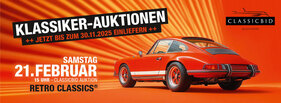 Logo der Veranstaltung «Classicbid-Auktion auf der RETRO CLASSICS STUTTGART»