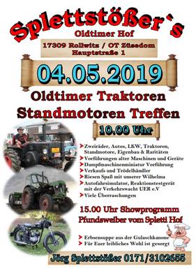 Logo der Veranstaltung «Splettstößer's Oldtimertreffen» Logo der Veranstaltung «Splettstößer's Oldtimertreffen»