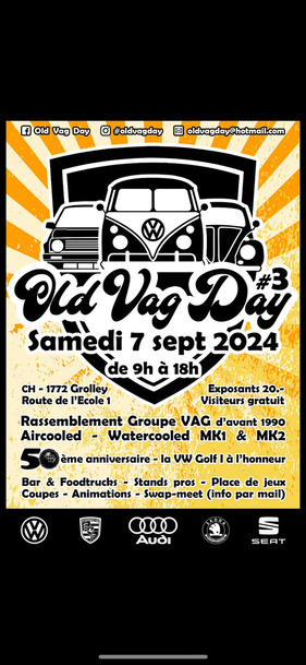 Logo der Veranstaltung «Old VAG Day»