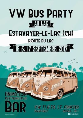 Logo der Veranstaltung «5. VW-Bus-Party»