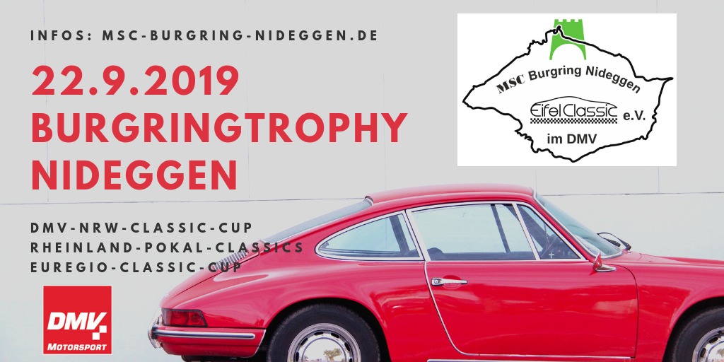 Logo der Veranstaltung «Burgringtrophy Nideggen»