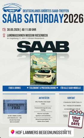 Logo der Veranstaltung «SAAB Saturday»