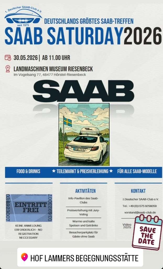 Logo der Veranstaltung «SAAB Saturday»