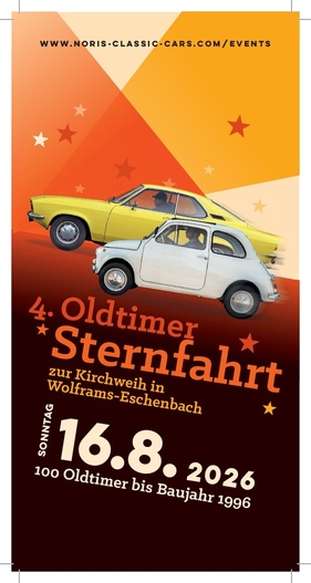 Logo der Veranstaltung «4. Oldtimer-Sternfahrt»