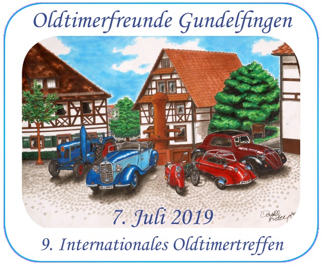 Logo der Veranstaltung «9. Internationales Oldtimertreffen»
