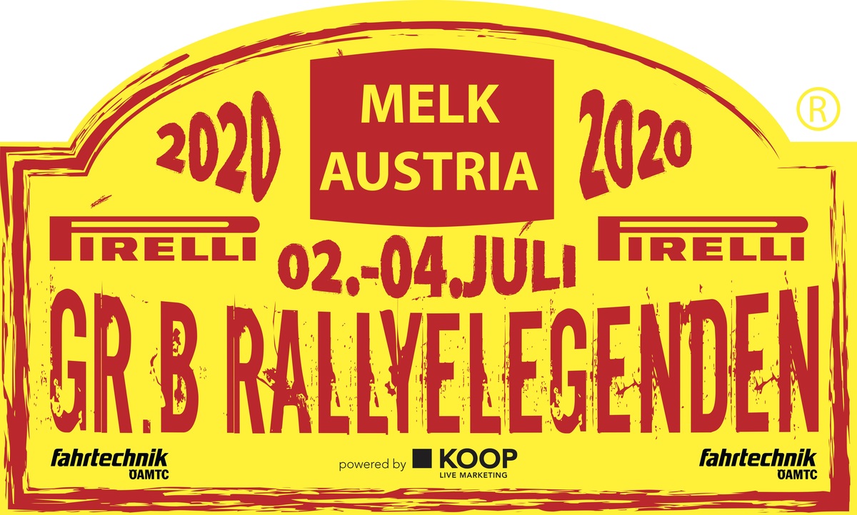 Logo der Veranstaltung «Gr.B Rallyelegenden in Österreich»