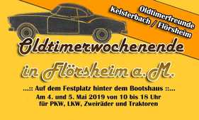 Logo der Veranstaltung «9. Oldtimerwochenende in Flörsheim am Main»