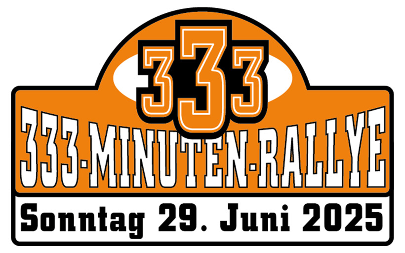 Logo der Veranstaltung «333-Minuten-Rallye»
