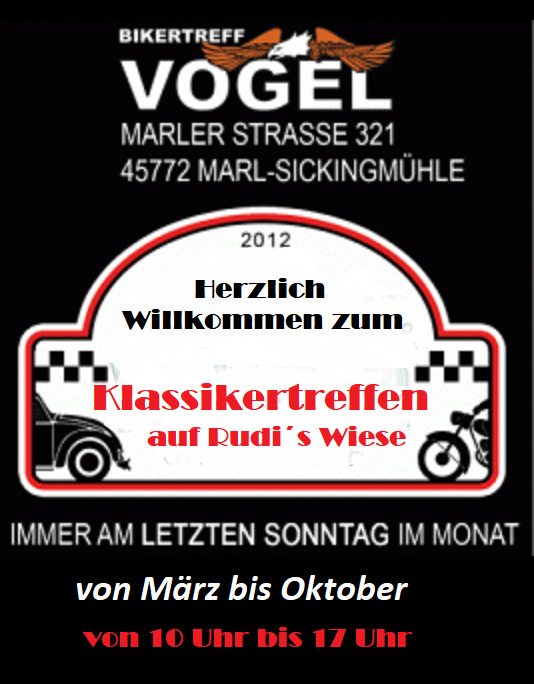 Logo der Veranstaltung «Klassikertreffen auf Rudi Vogels Wiese»