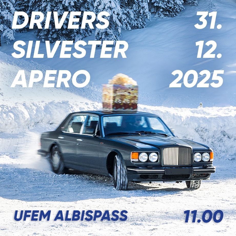 Logo der Veranstaltung «Drivers Silvester Apero ufem Albispass»