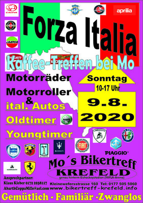 Logo der Veranstaltung «Forza Italia» Logo der Veranstaltung «Forza Italia»