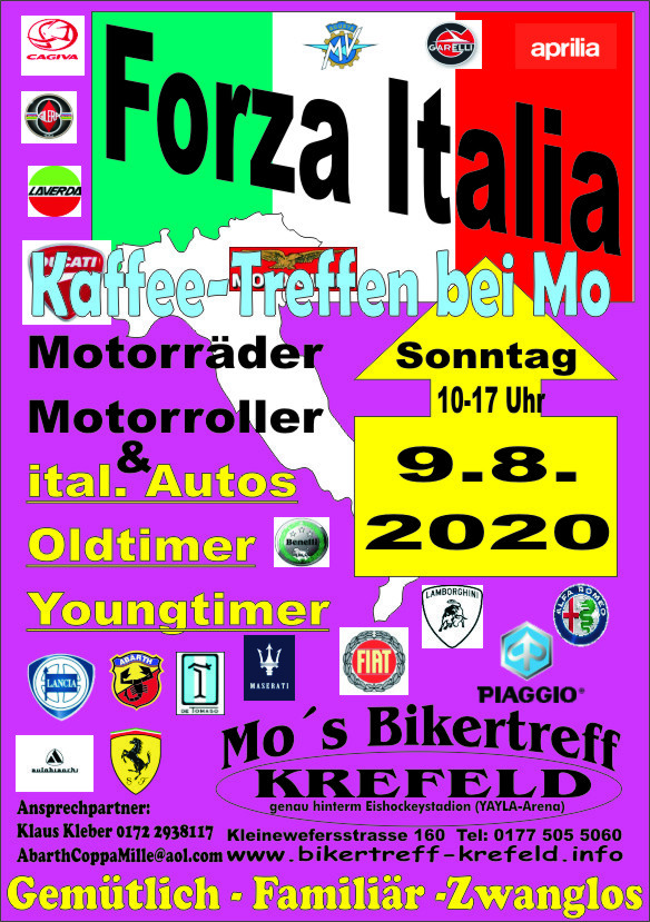 Logo der Veranstaltung «Forza Italia»