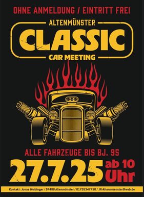 Logo der Veranstaltung «Altenmünster Classic Car Meeting» Logo der Veranstaltung «Altenmünster Classic Car Meeting»