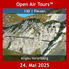 Logo der Veranstaltung «130 | Flexen – Allgäu-Vorarlberg»