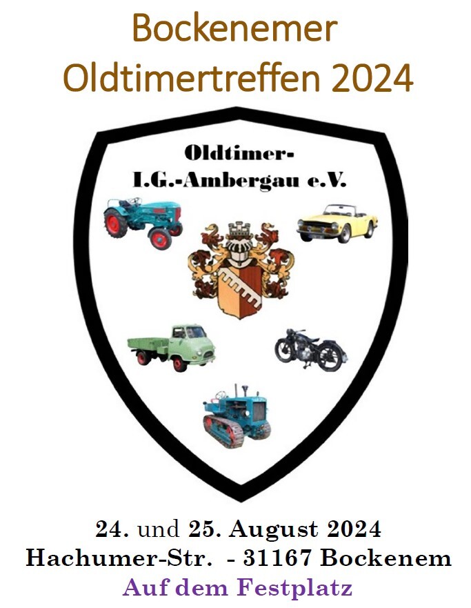 Logo der Veranstaltung «Bockenemer Oldtimertreffen»